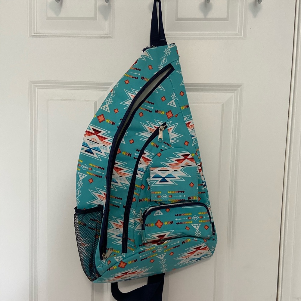 Aztec Patter Over the Shoulder Backpack